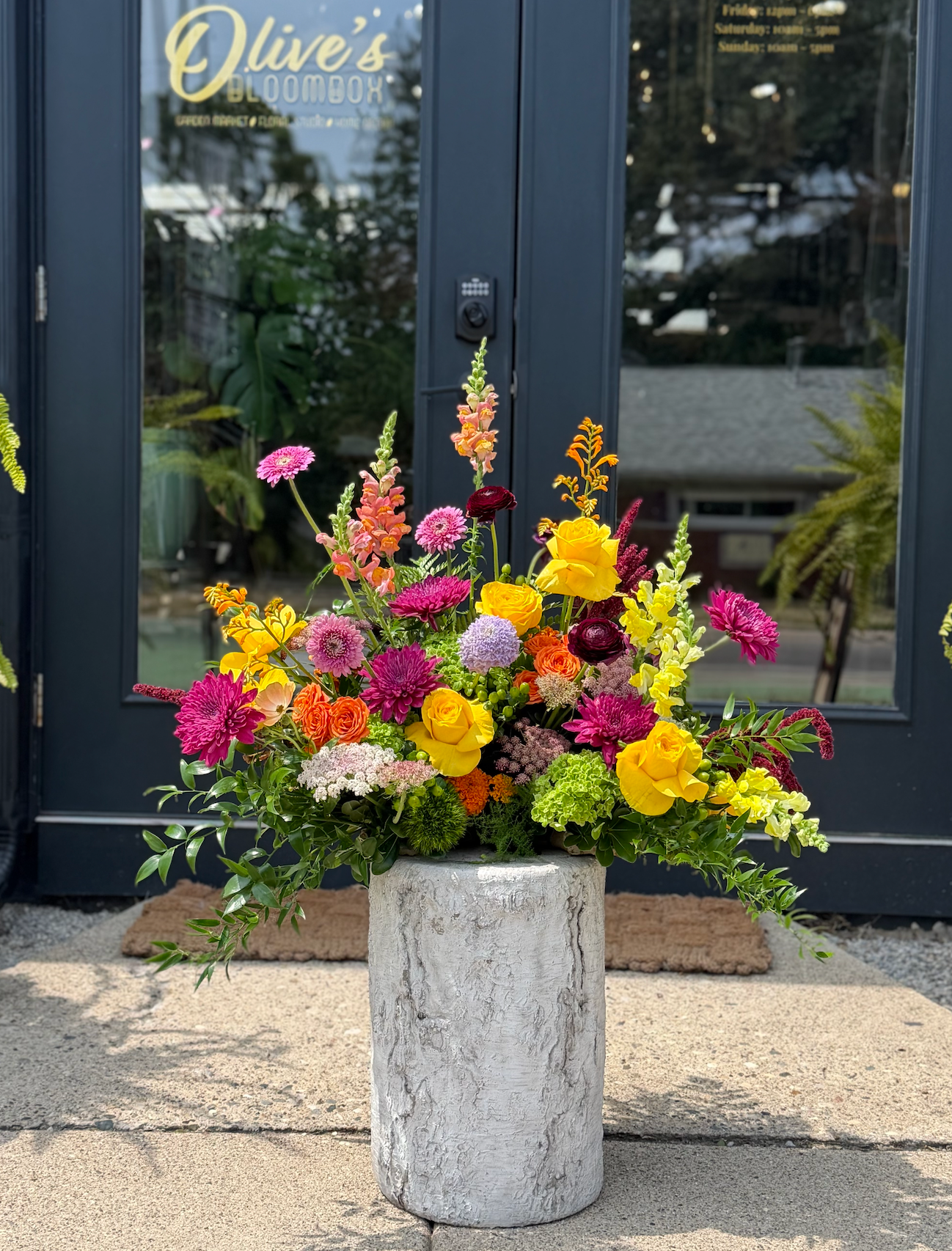 Floral Urn Surround